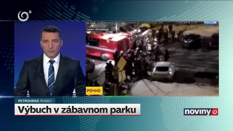 Výbuch v zábavnom parku