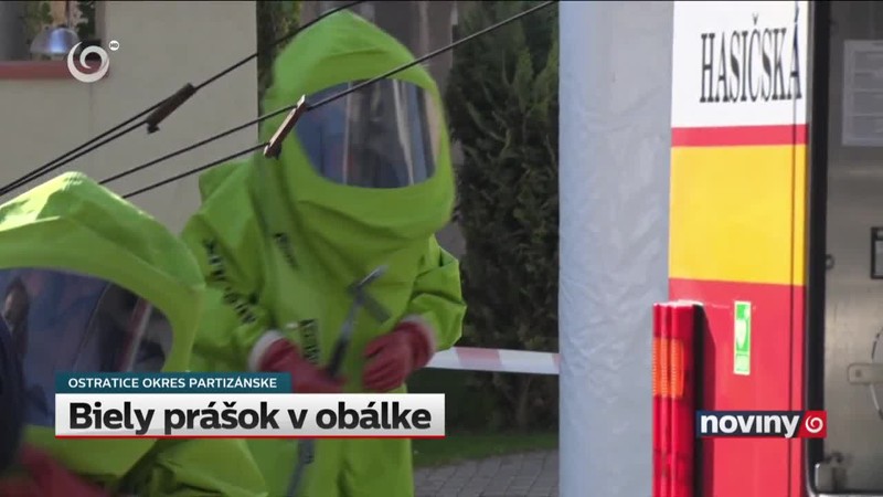 Biely prášok v obálke