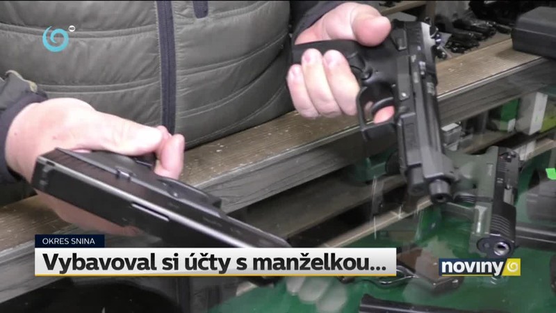 Vybavoval si účty s manželkou...