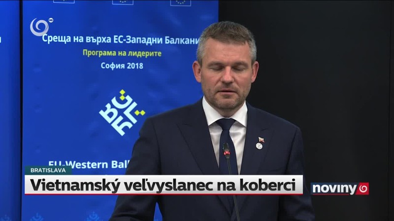 Vietnamský veľvyslanec na koberci