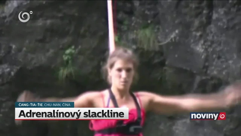 Adrenalínový slackline