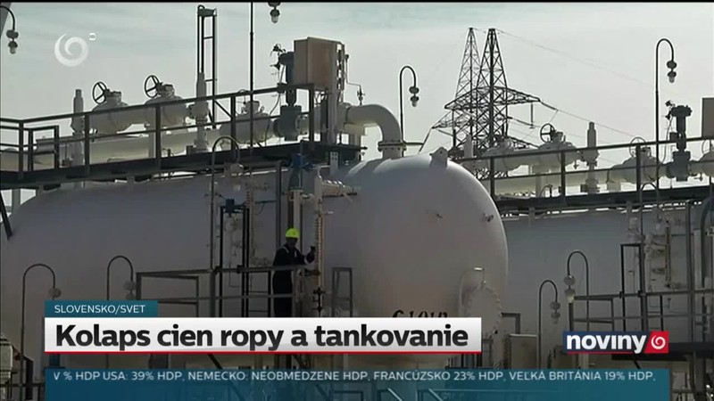 Kolaps cien ropy a tankovanie