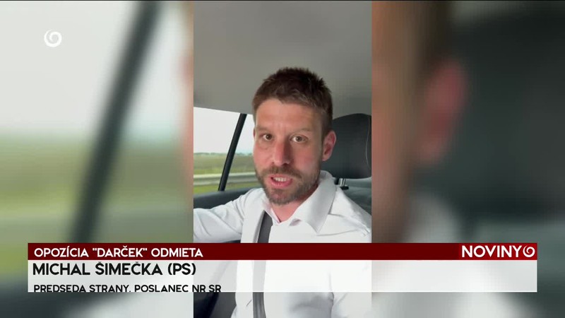 OPOZÍCIA "DARČEK" ODMIETA