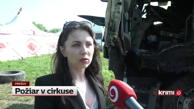 Požiar v cirkuse
