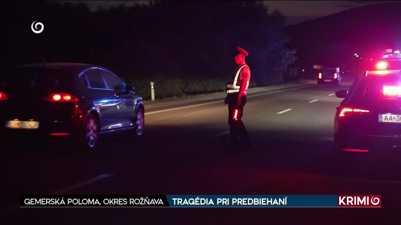 TRAGÉDIA PRI PREDBIEHANÍ
