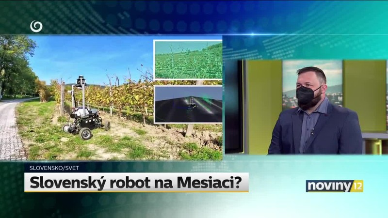 Slovenský robot na Mesiaci?
