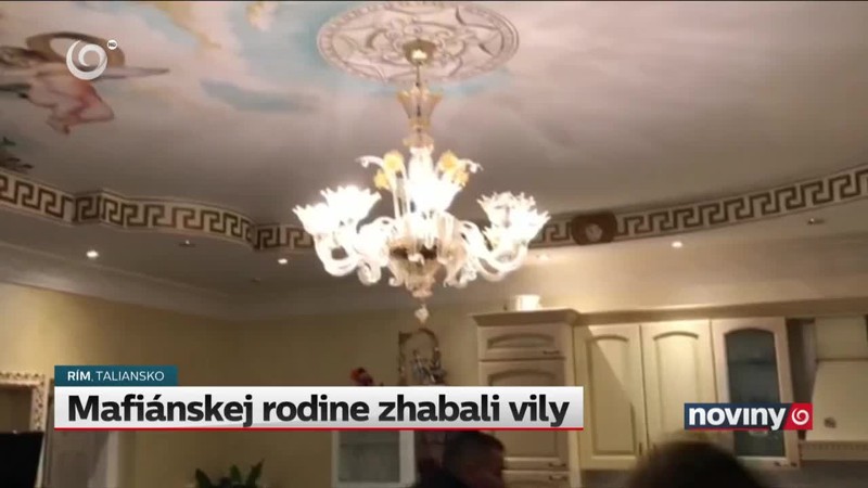 Mafiánskej rodine zhabali vily