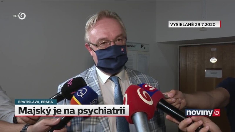 Majský je na psychiatrii