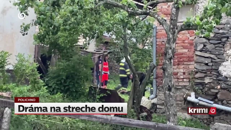 Dráma na streche domu