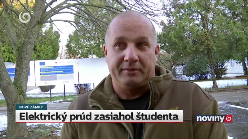 Elektrický prúd zasiahol študenta