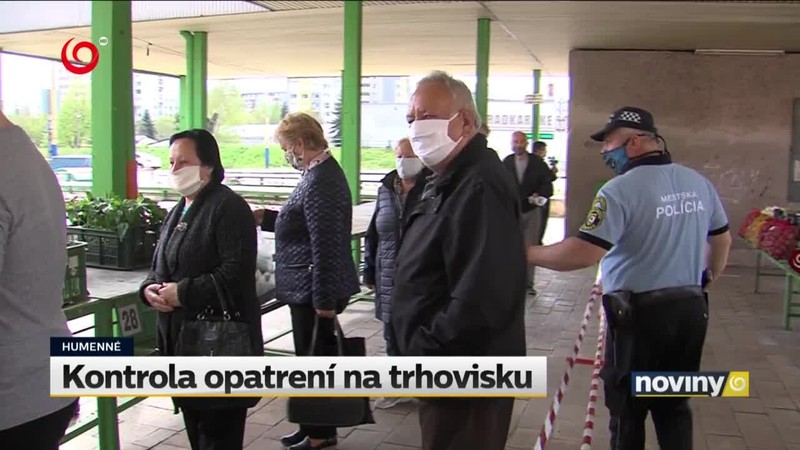 Kontrola opatrení na trhovisku