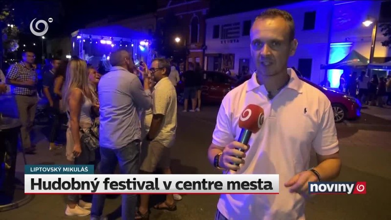 Hudobný festival v centre mesta