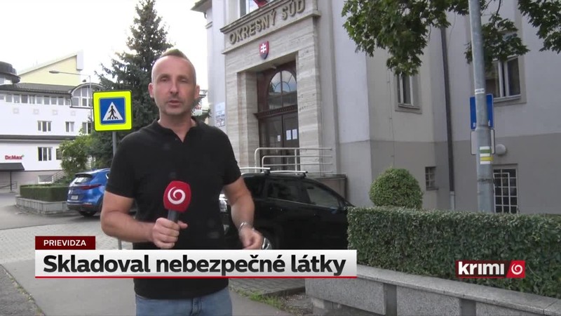 Skladoval nebezpečné látky