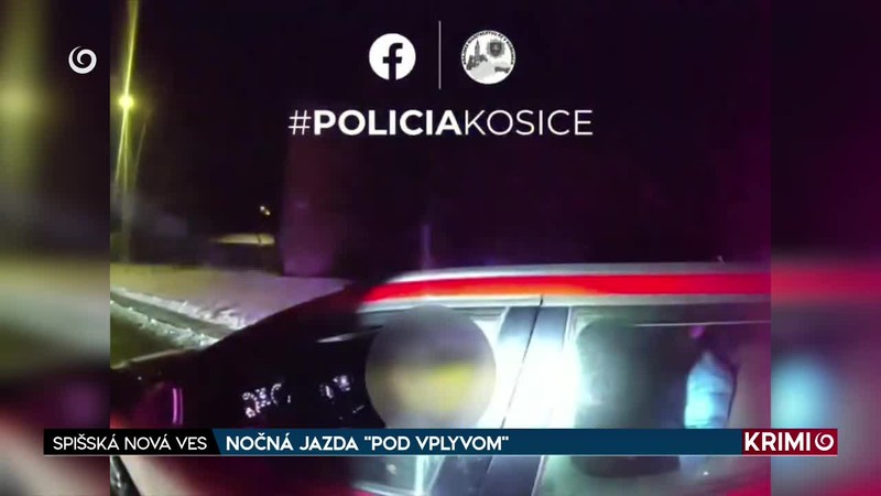 NOČNÁ JAZDA "POD VPLYVOM"