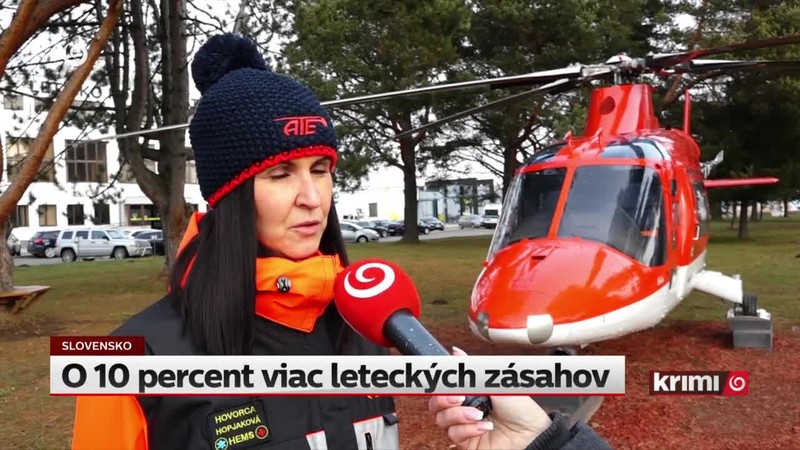 O 10 percent viac leteckých zásahov