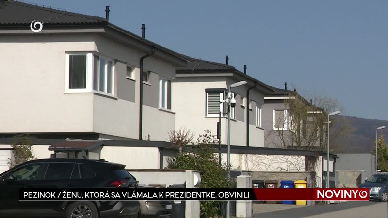 ŽENU, KTORÁ SA VLÁMALA K PREZIDENTKE, OBVINILI