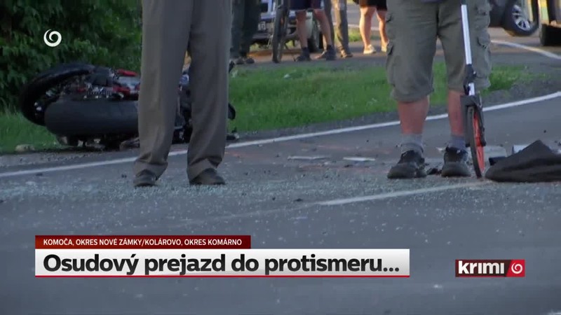 Osudový prejazd do protismeru..