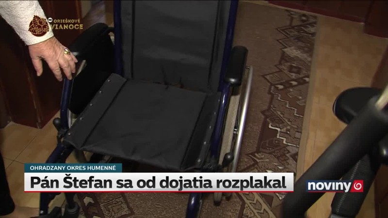 Pán Štefan sa od dojatia rozplakal