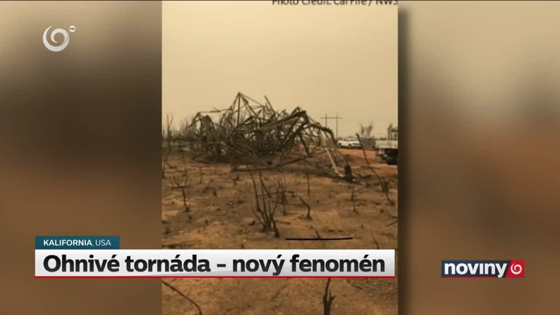 Ohnivé tornáda - nový fenomén
