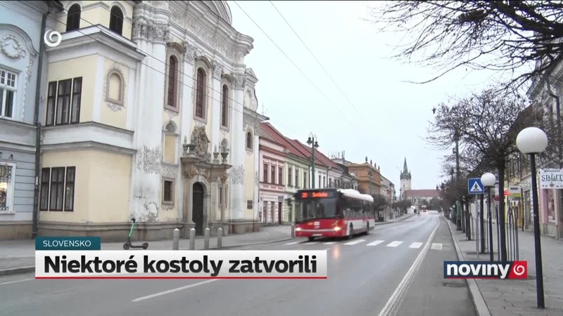 Niektoré kostoly zatvorili