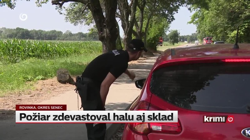 Požiar zdevastoval halu aj sklad