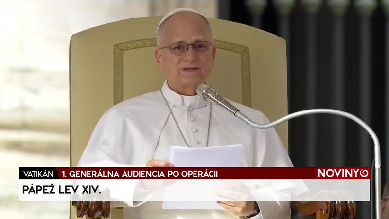 1. GENERÁLNA AUDIENCIA PO OPERÁCII