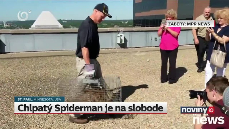 Chlpatý Spiderman je na slobode