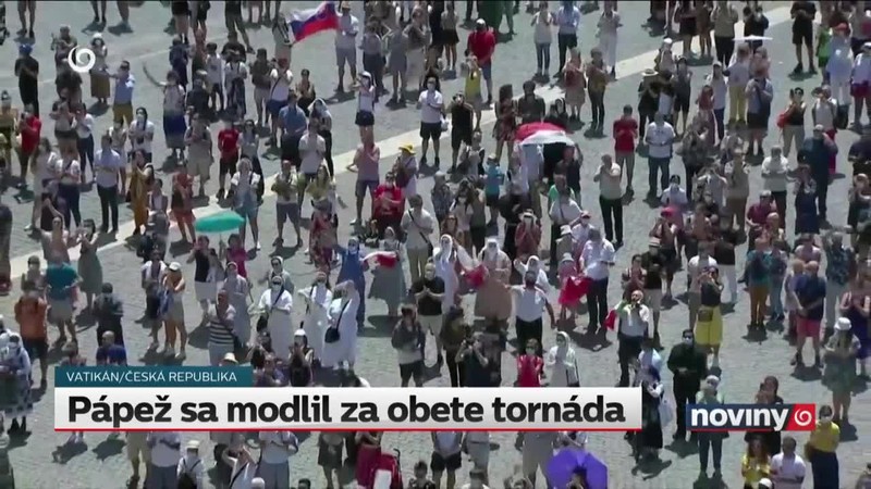 Pápež sa modlil za obete tornáda