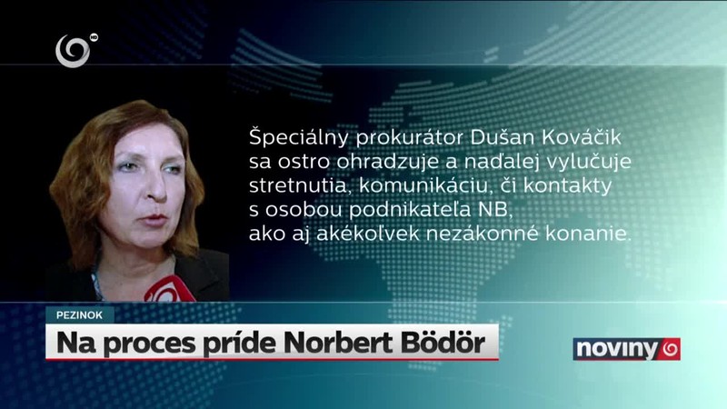 Na proces príde Norbert Bödör