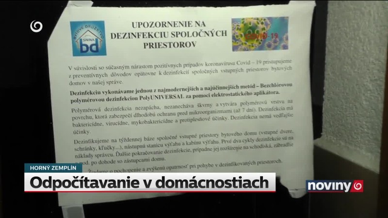 Odpočítavanie v domácnostiach