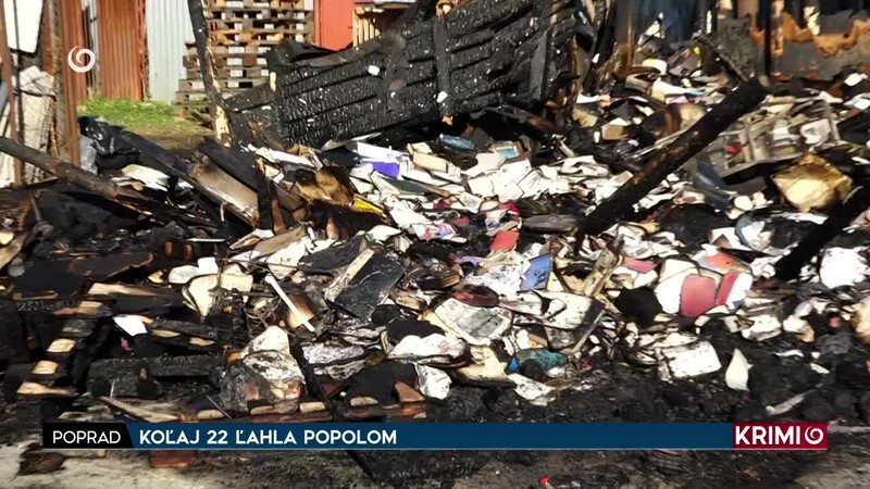 KOĽAJ 22 ĽAHLA POPOLOM