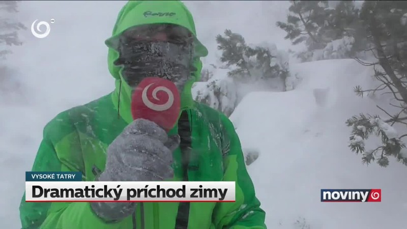 Dramatický príchod zimy