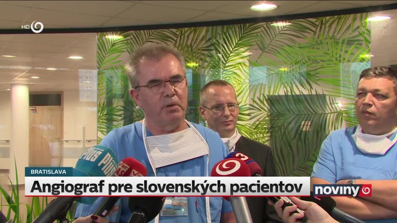 Angiograf pre slovenských pacientov