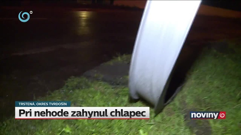 Pri nehode zahynul chlapec