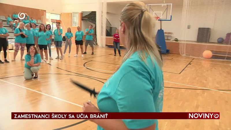 ZAMESTNANCI ŠKOLY SA UČIA BRÁNIŤ