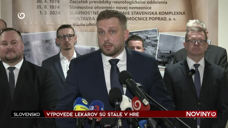 VÝPOVEDE LEKÁROV SÚ STÁLE V HRE