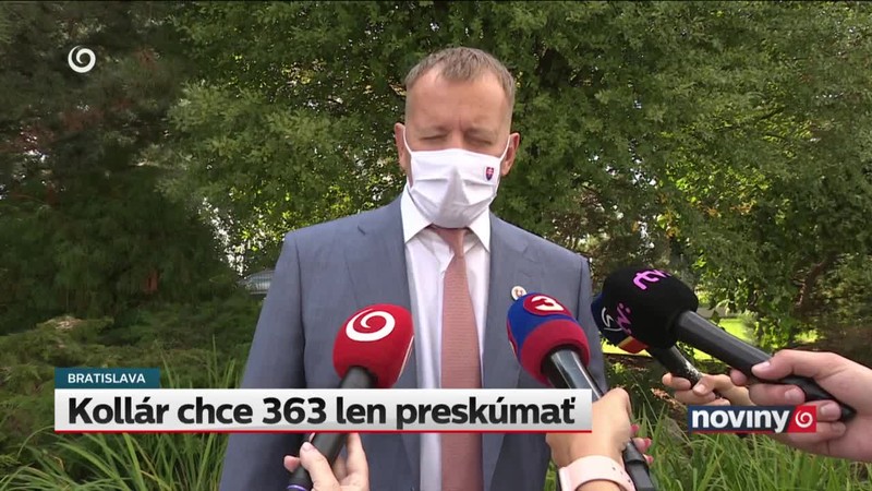 Kollár chce 363 len preskúmať