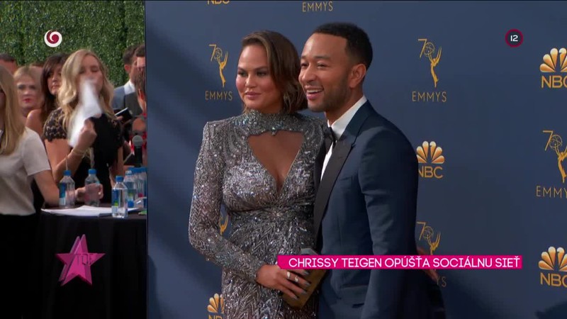 CHRISSY TEIGEN OPÚŠŤA SOCIÁLNU SIEŤ