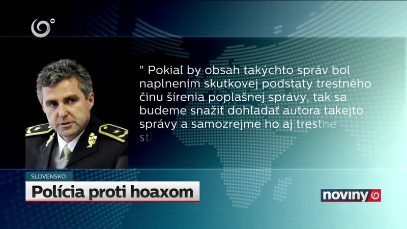 Polícia proti hoaxom
