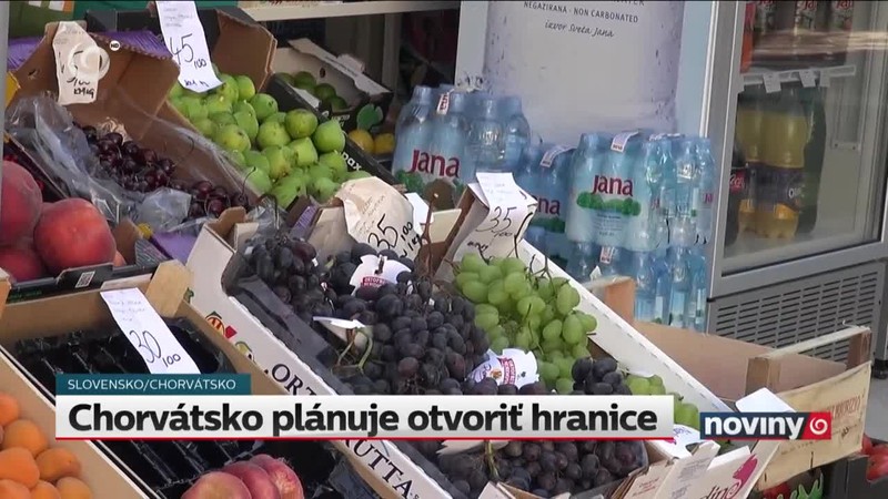 Chorvátsko plánuje otvoriť hranice