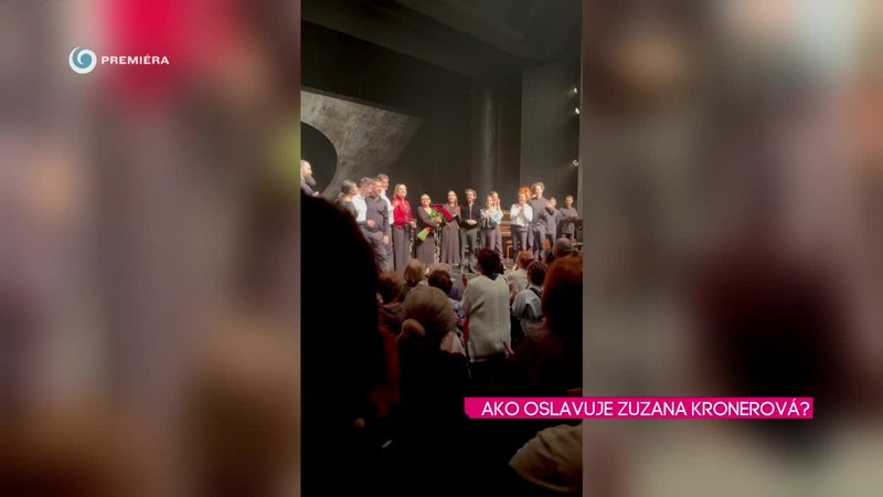 Ako oslavuje Zuzana Kronerová?
