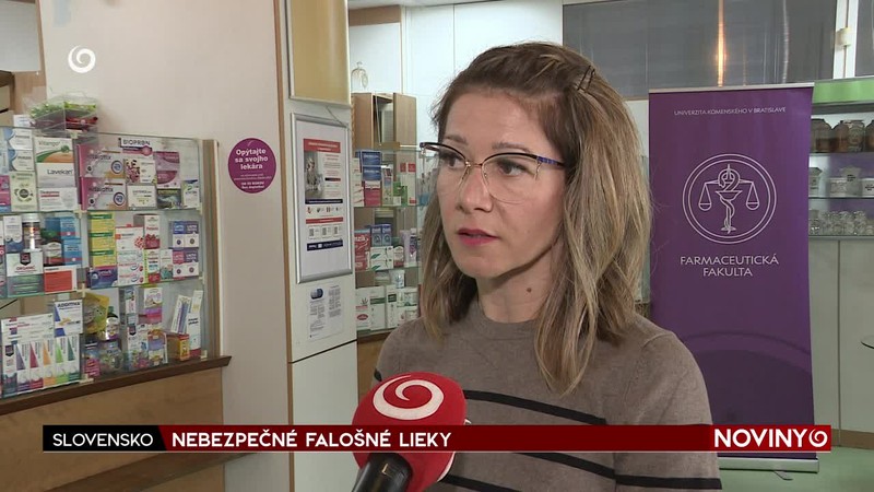 NEBEZPEČNÉ FALOŠNÉ LIEKY