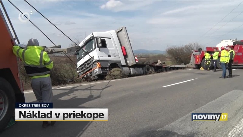 Náklad v priekope