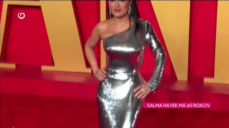 SALMA HAYEK MÁ 60 ROKOV