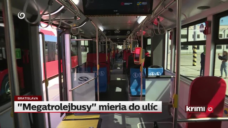 "Megatrolejbusy" mieria do ulíc