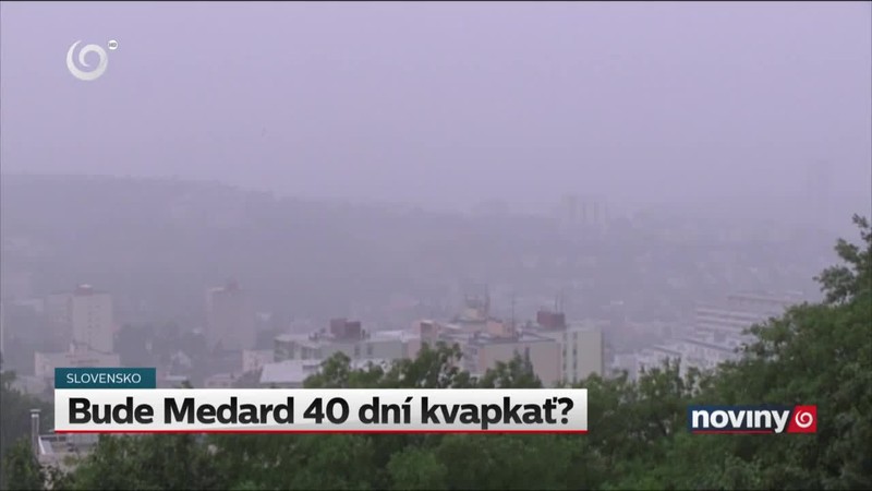 Bude Medard 40 dní kvapkať?