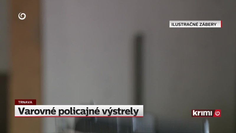 Varovné policajné výstrely