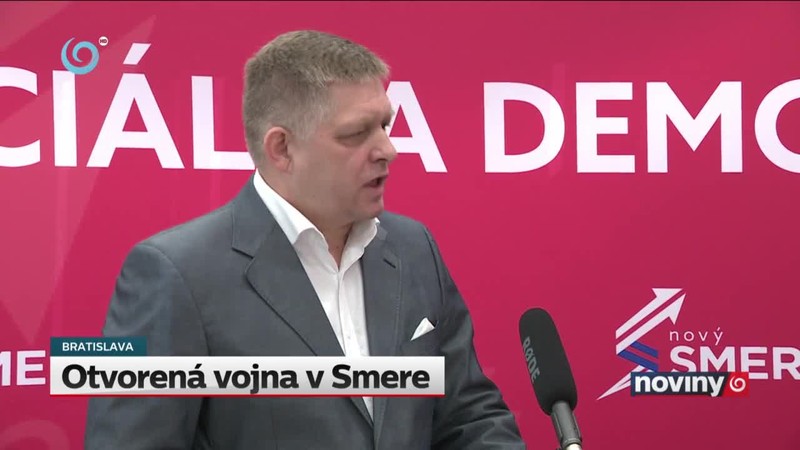 Otvorená vojna v Smere