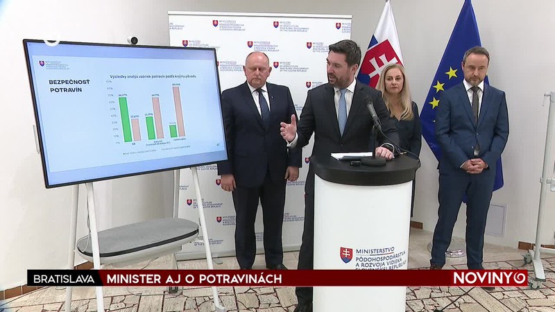 MINISTER AJ O POTRAVINÁCH