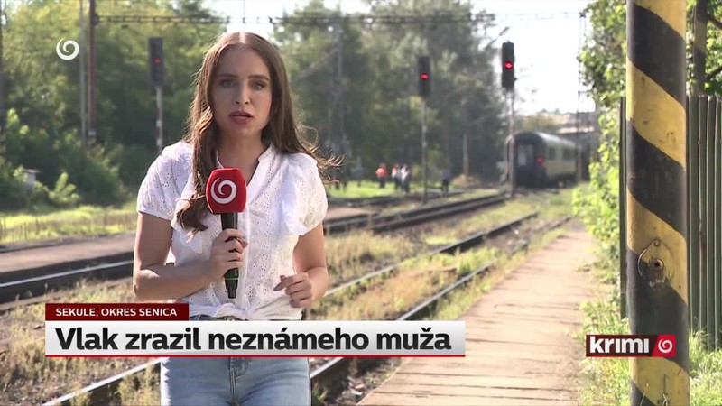 Vlak zrazil neznámeho muža